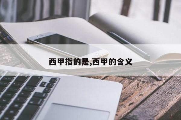 西甲指的是,西甲的含义